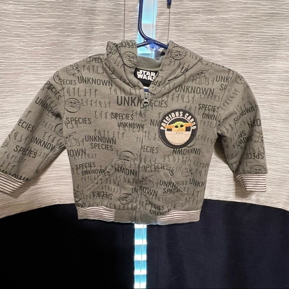 Star Wars Jackets & Coats Star Wars Baby Yoda Jacket Poshmark